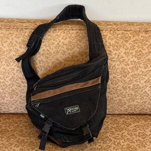 Artisan Gear Hemp Black Side pack / back pack made in USA